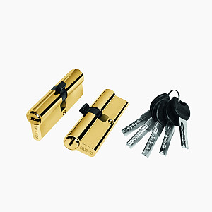 Цилиндр алюмин А80РВ (ключ/ключ, золото) TURDUS